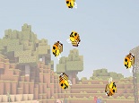 Super Minecraft Bee Game
